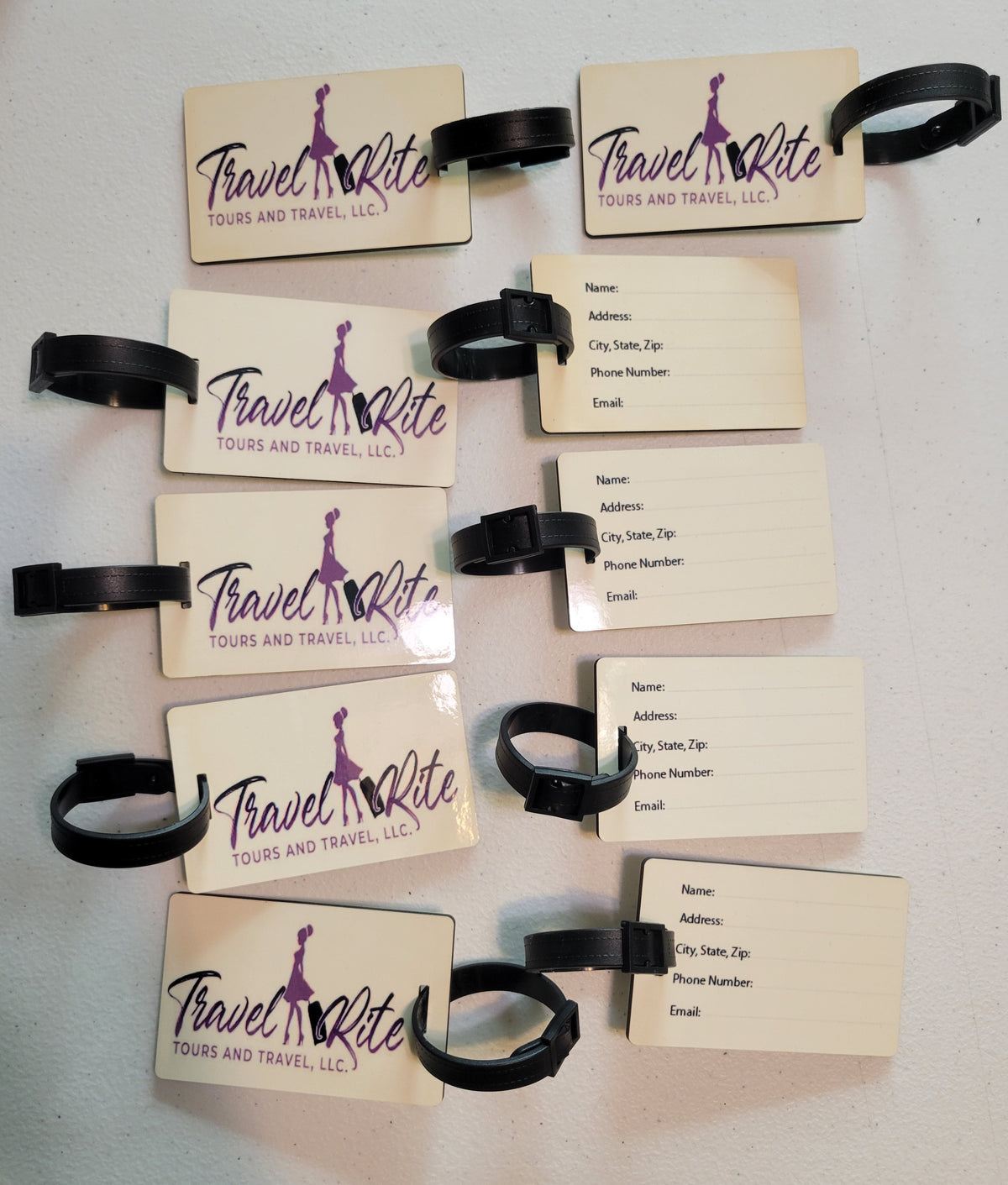 Customized Passport Cover or Luggage Tag