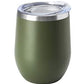 Wine Because Punching People is Illegal - 12oz Insulated Stainless Steel Wine Tumbler