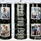 Best Dad - 20oz Insulated Stainless Steel Travel Tumbler with lid and Custom Photo