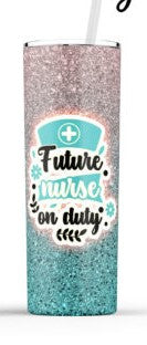 20oz Insulated Stainless Steel Travel Tumbler - Nursing Jobs