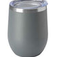 Wine Because Punching People is Illegal - 12oz Insulated Stainless Steel Wine Tumbler