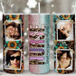 20oz Insulated Stainless Steel Travel Tumbler with lid and Nurse - Custom Photo (4 Photos and Text)