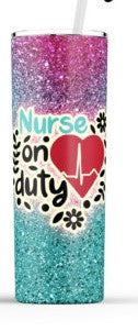 20oz Insulated Stainless Steel Travel Tumbler - Nursing Jobs