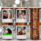 20oz Insulated Stainless Steel Travel Tumbler with lid and Custom Photo (4 Photos and Text)