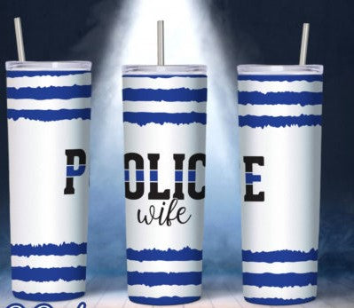 20oz Insulated Stainless Steel Travel Tumbler - Public Service Jobs