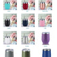 Birthday Squad Tumblers - 12oz Insulated Stainless Steel Wine Tumbler