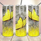 Yellow Butterflies- 20oz Insulated Stainless Steel Travel Tumbler